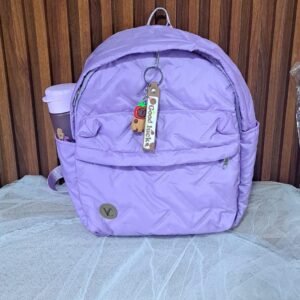 Mochila Puffer Lila