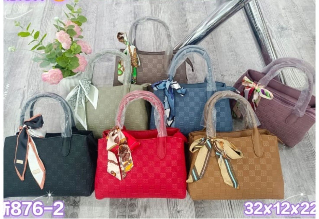 Cartera E-876-2 cuadraditos